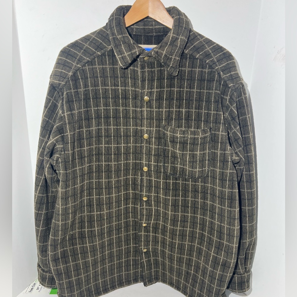 Vintage Alf Polar tech snap front fleece jacket large